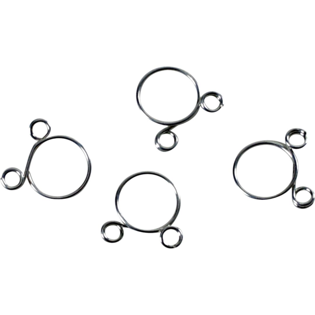 Slangklämmor Vajer 4-Pack Refill Silver All Balls 8.3mm