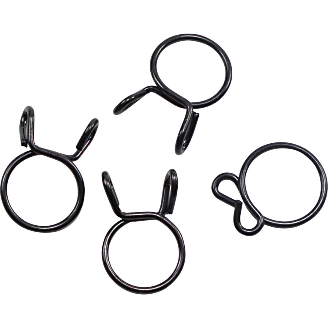 Slangklämmor Vajer 4-Pack Refill Svart All Balls Klämma