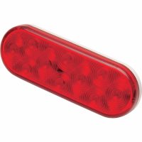 Släpvagnsbakljus Oval Led Röd BLUHM ENTERPRISES