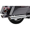 Slip-On 909 Rund Stål COBRA 4 TWINS CHR FLH – miniatyr 1
