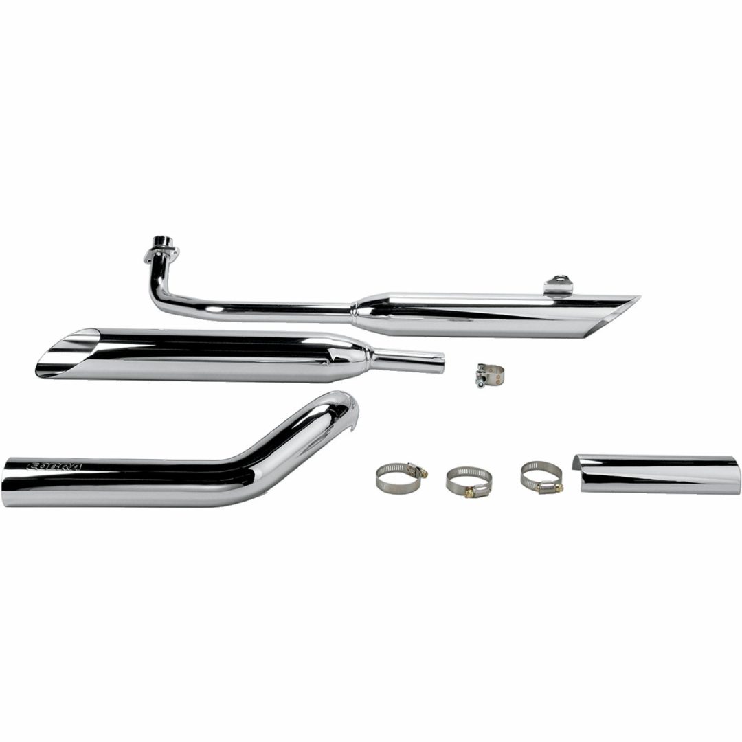SLIP-ON Bologna Chrome COBRA Slash-Cut / Chrome