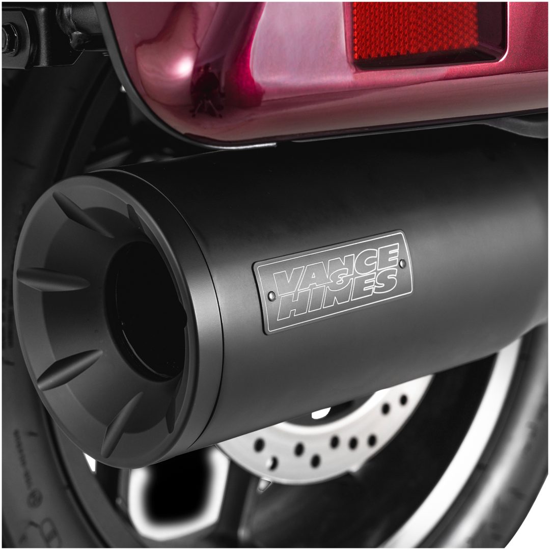 Slip-on Dämpare Hi-output Svart Keramisk Matt VANCE & HINES – bild 2