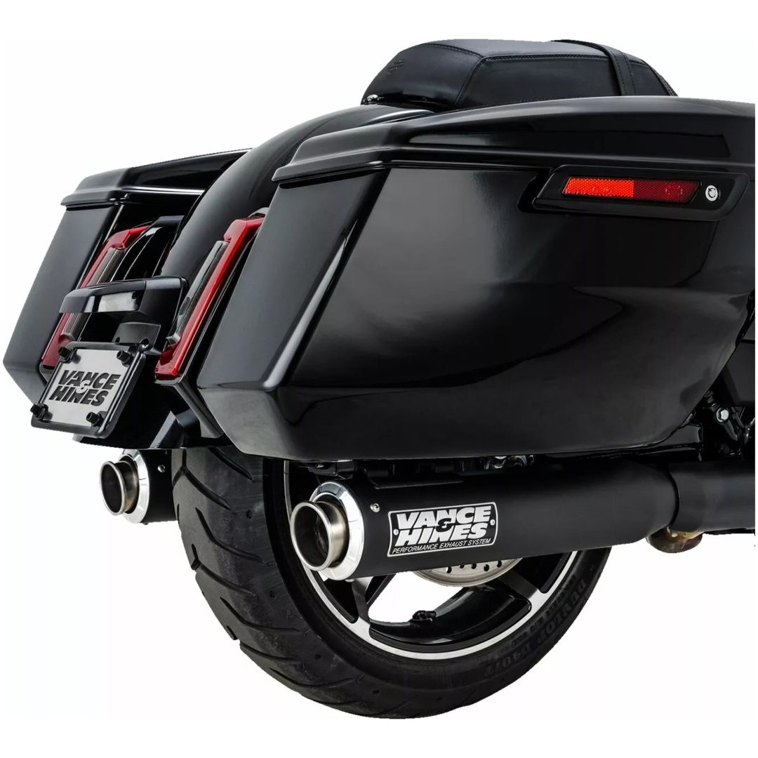 Slip-on Dämpare Supersport Svart VANCE & HINES – bild 2