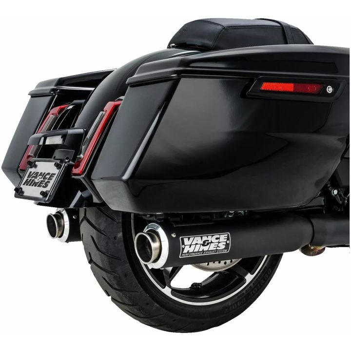 Slip-on Dämpare Supersport Svart VANCE & HINES – bild 2