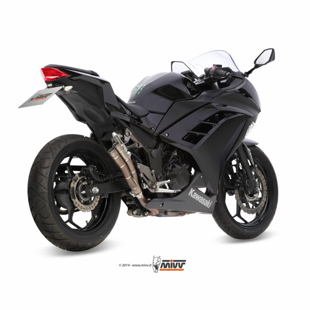 SLIP-ON DOUBLE GUN Titan MIVV SPORT – bild 2