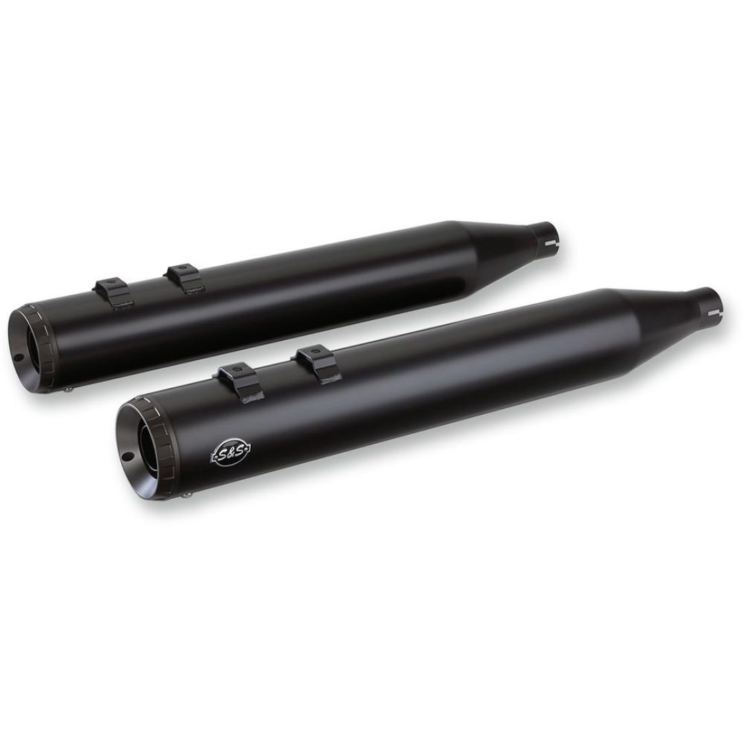 SLIP-ON Grand National 4 Tum S&S Cycle Svart