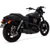 SLIP-ON Hi-Output Svart VANCE & HINES Svart – miniatyr 1