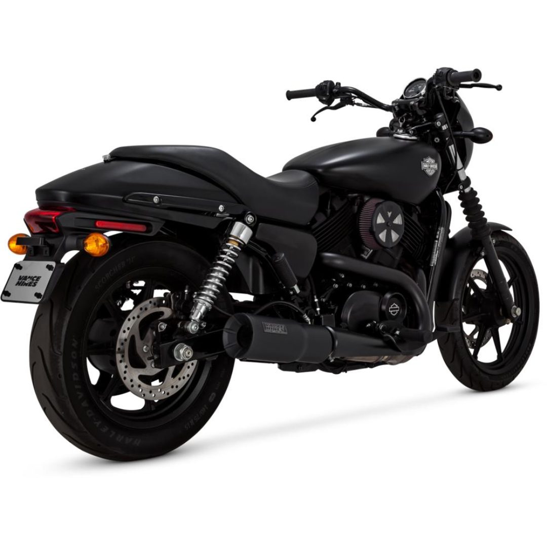 SLIP-ON Hi-Output Svart VANCE & HINES Svart