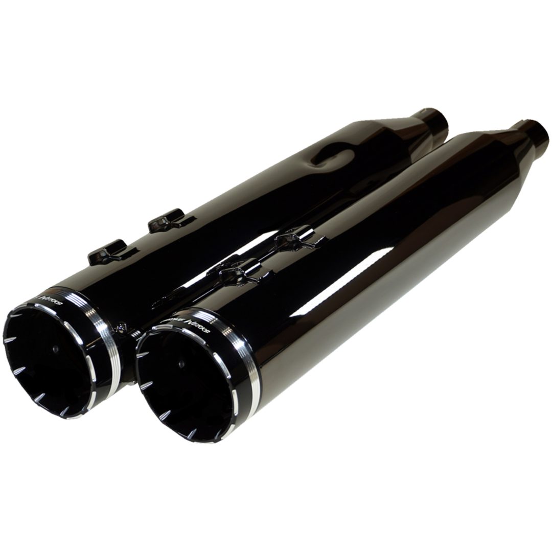 Slip-on Ljuddämpare 4-1/2" Hp-plus Svart/eclipse KHROME WERKS