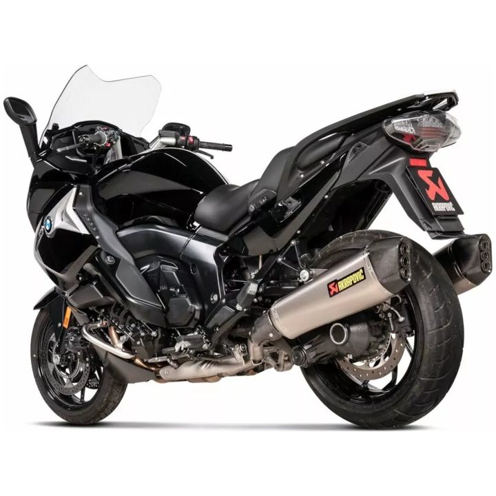 Slip-On Ljuddämpare Dubbel Titanlook AKRAPOVIC – bild 4