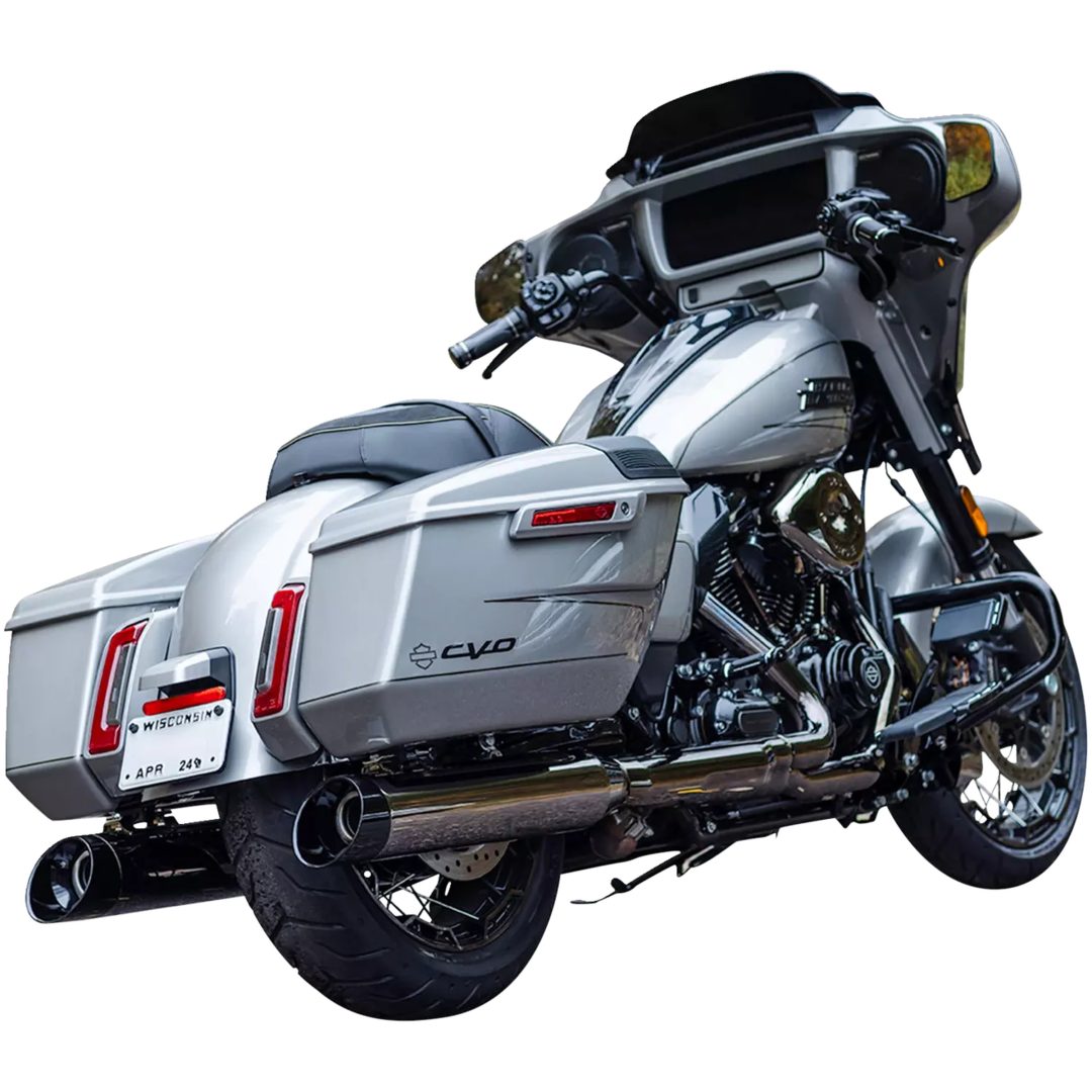 Slip-on Ljuddämpare Mk45 Lava Krom/rök Krom S&S CYCLE – bild 2