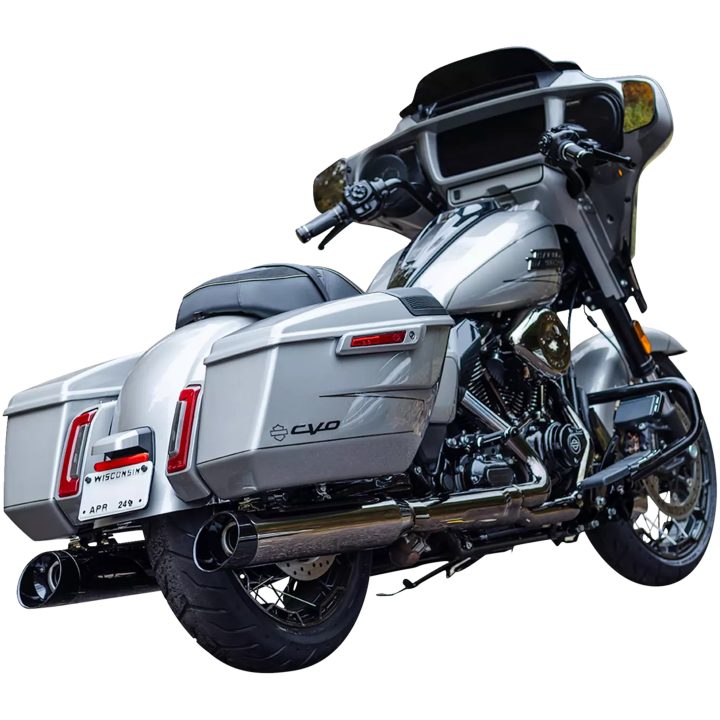 Slip-on Ljuddämpare Mk45 Lava Krom/rök Krom S&S CYCLE – bild 2