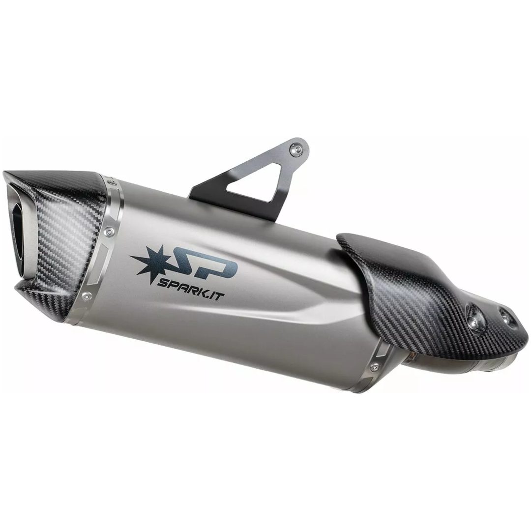 Slip-On Ljuddämpare Titanlook SPARK