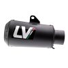 Slip-On LV-10 Black Rostfritt LeoVince Rostfritt – miniatyr 1