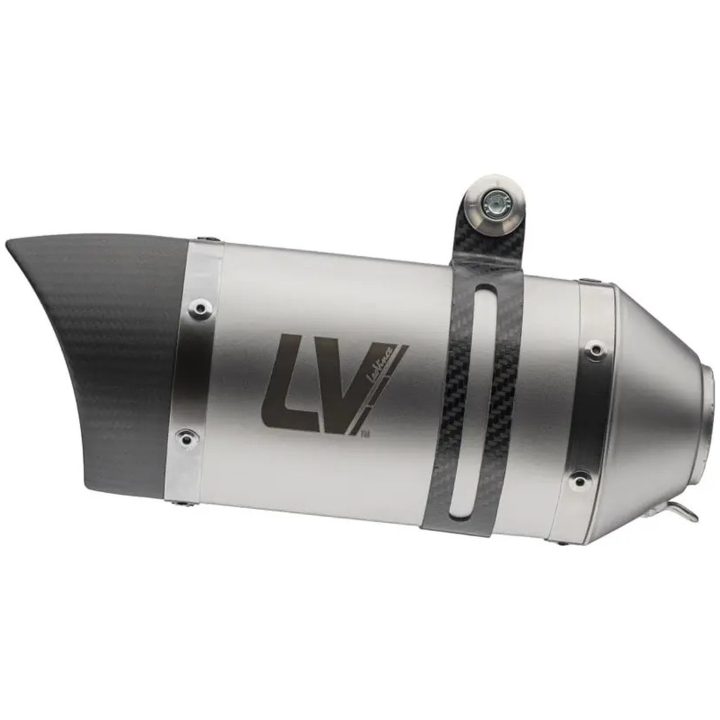 SLIP-ON LV Pro LeoVince Rostfri/Kolfiber ände – bild 2