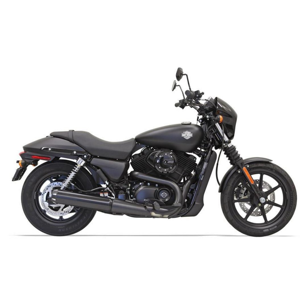 SLIP-ON Megaphone 4 Tum BASSANI XHAUST MUFFLER 4 STRT STREET500