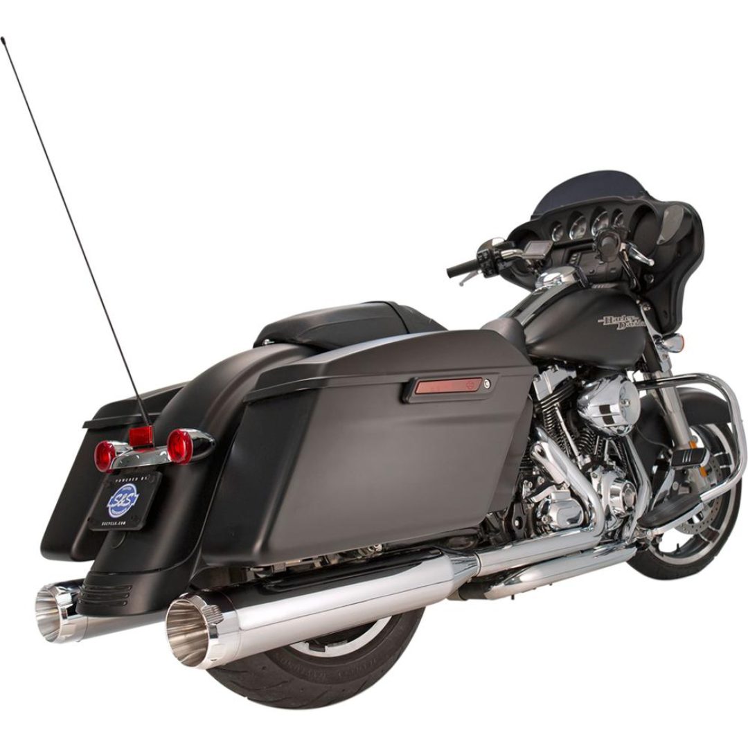 SLIP-ON MK45 4,5 Tum S&S Cycle Chrome/ Chrome Thruster ände