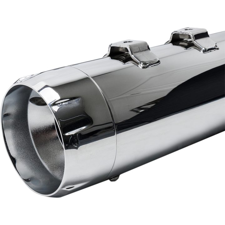 SLIP-ON MK45 4,5 Tum S&S Cycle Chrome / Chrome Thruster ände – bild 4