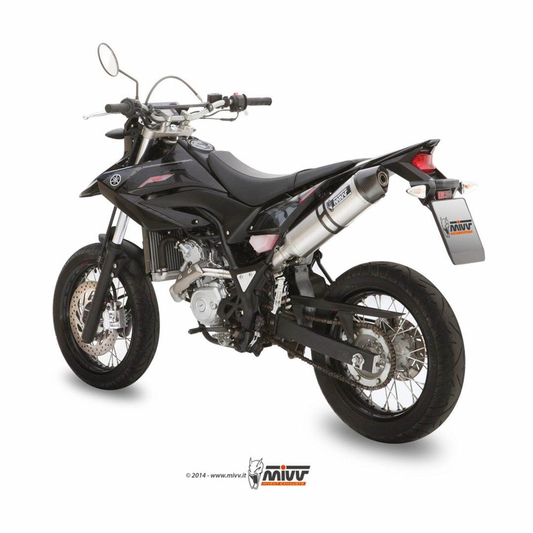 SLIP-ON OVAL Rostfritt/Kolfiber MIVV STRONGER ENDURO – bild 3