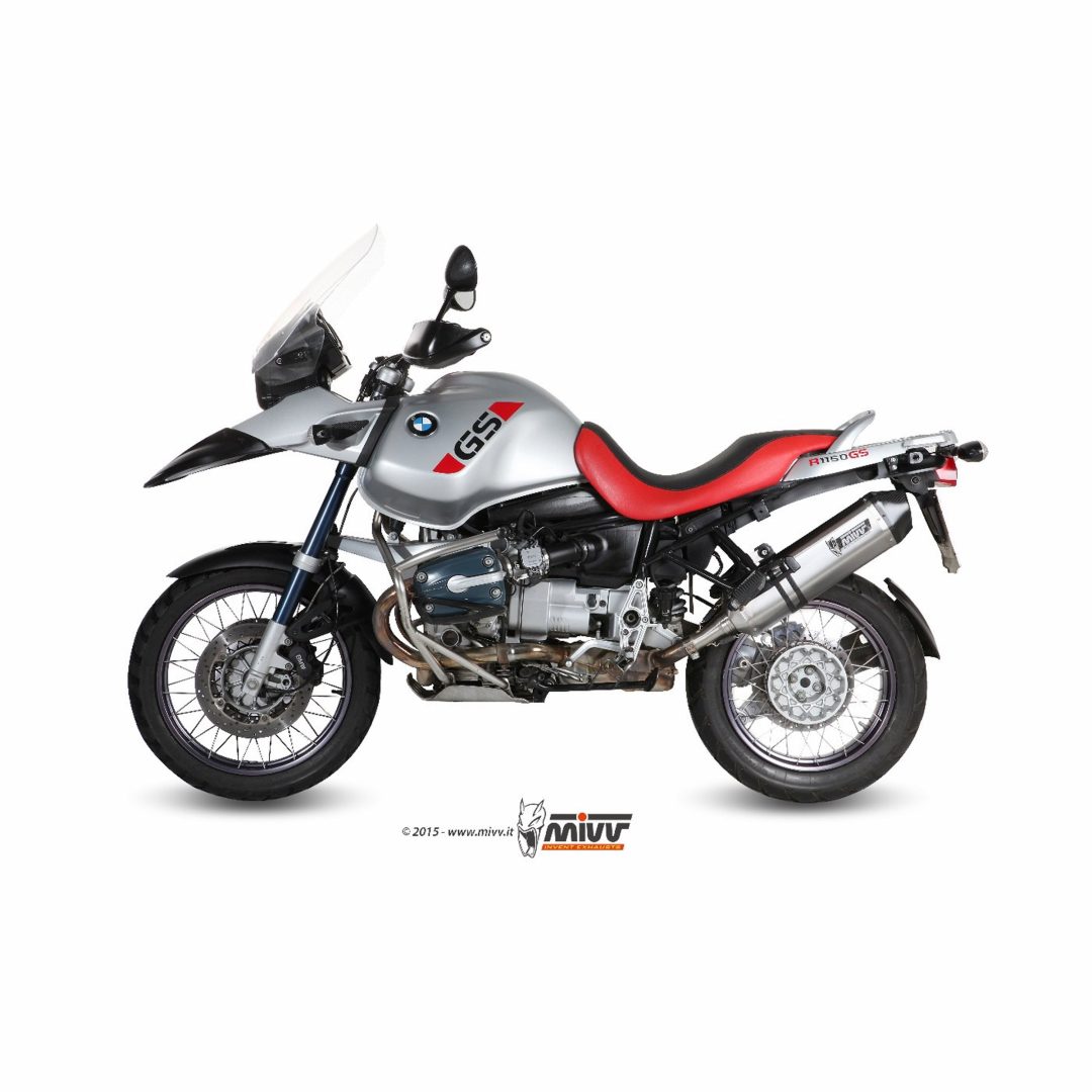 SLIP-ON SPEED EDGE Rostfritt/Kolfiber MIVV SPORT