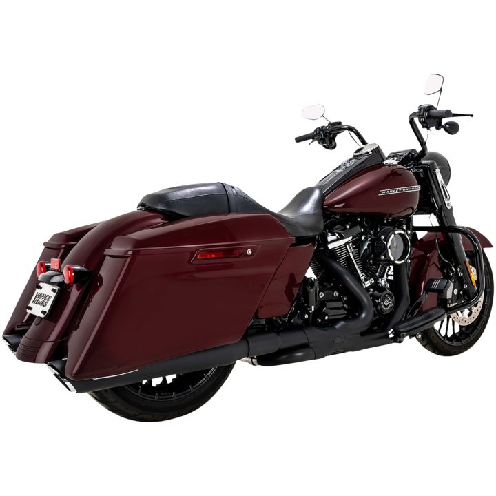Slip-On Twin Slash Straight Can Stål VANCE & HINES – bild 2