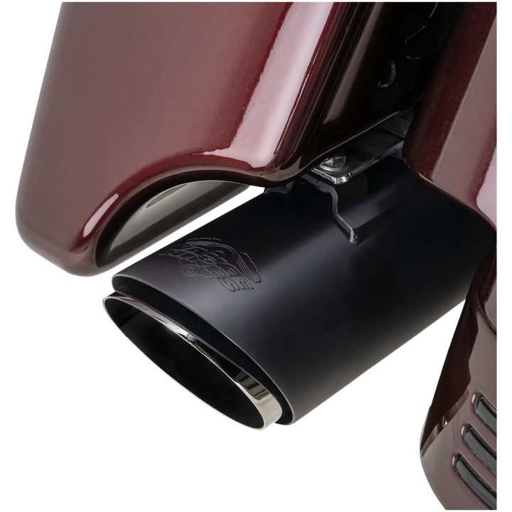 Slip-On Twin Slash Straight Can Stål VANCE & HINES – bild 4