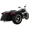 Slip-On Twin Slash Straight Can Stål VANCE & HINES MUFFLER TS 17-18 FLRT – miniatyr 2
