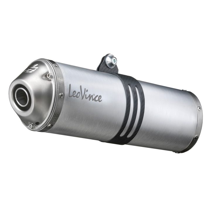 Slip-On X3 Aluminium/Rostfritt LeoVince Ljuddämpare – bild 2