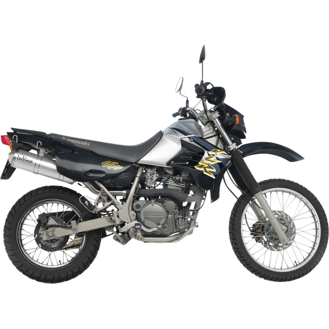 SLIP-ON X3 LeoVince Aluminium/Rostfri ände