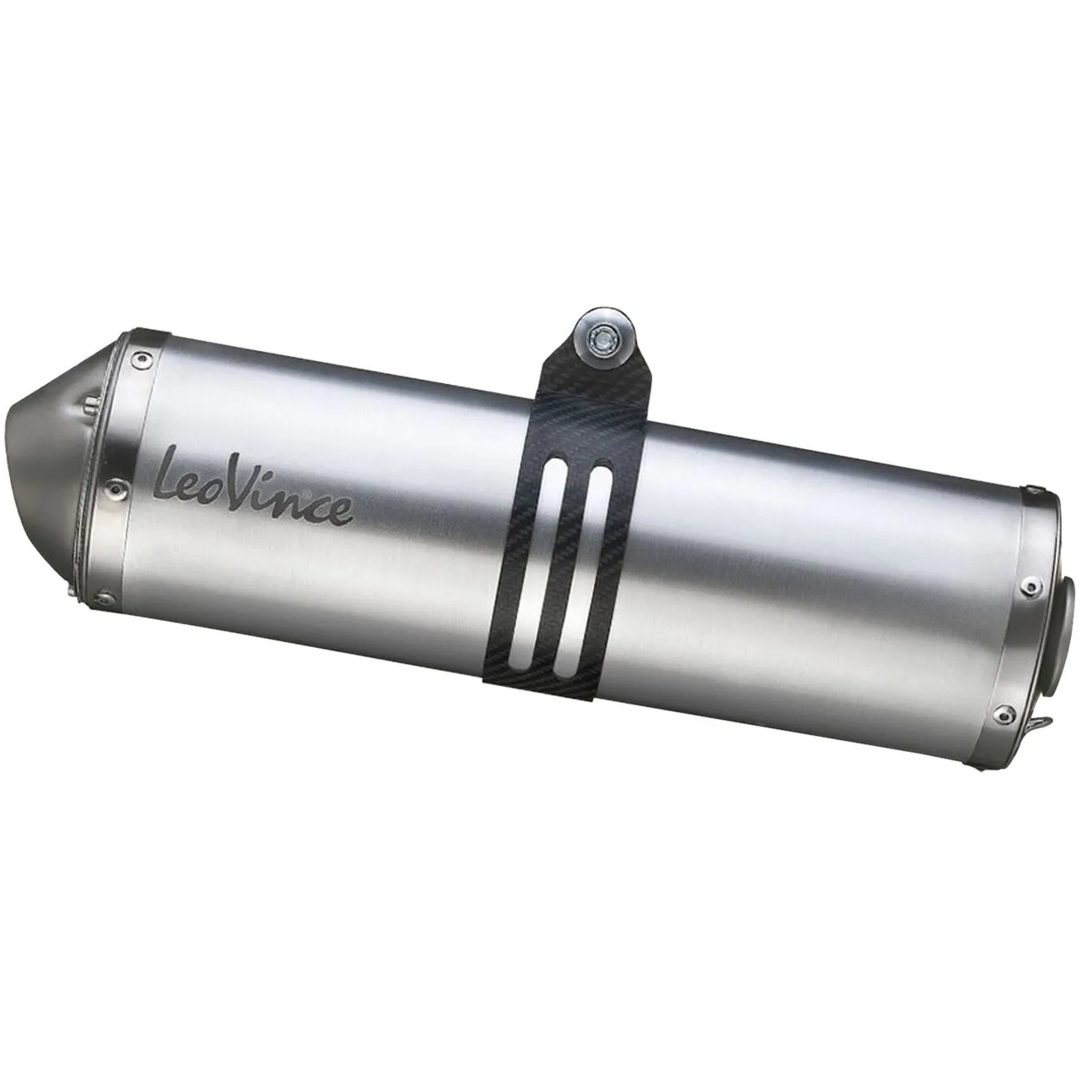 SLIP-ON X3 LeoVince Aluminium/Rostfri ände – bild 2