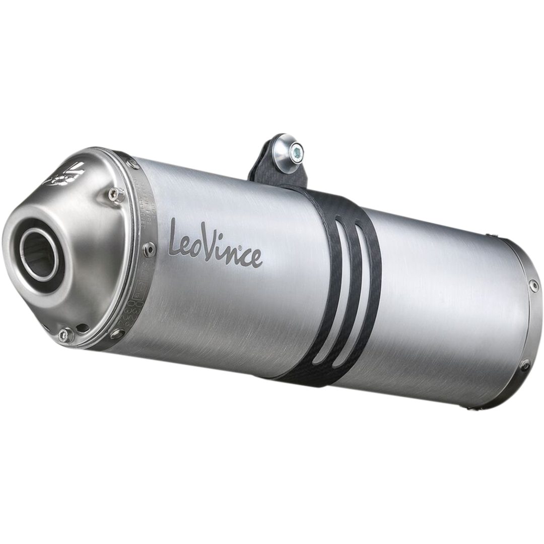 SLIP-ON X3 LeoVince Aluminium/Rostfri ände