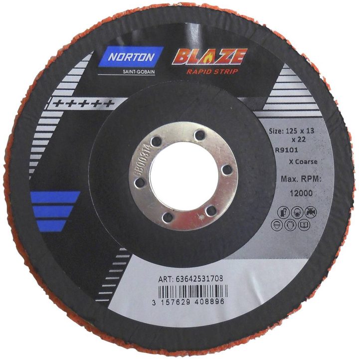 Slipnylonrondell Rapid Strip NORTON RONDELL 115 BLAZE RAPID STRIP – bild 2