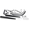 Slipon Megaphone Harley-Davidson 2-INTO-2 Svart BASSANI XHAUST True Dual / Down Under – miniatyr 3
