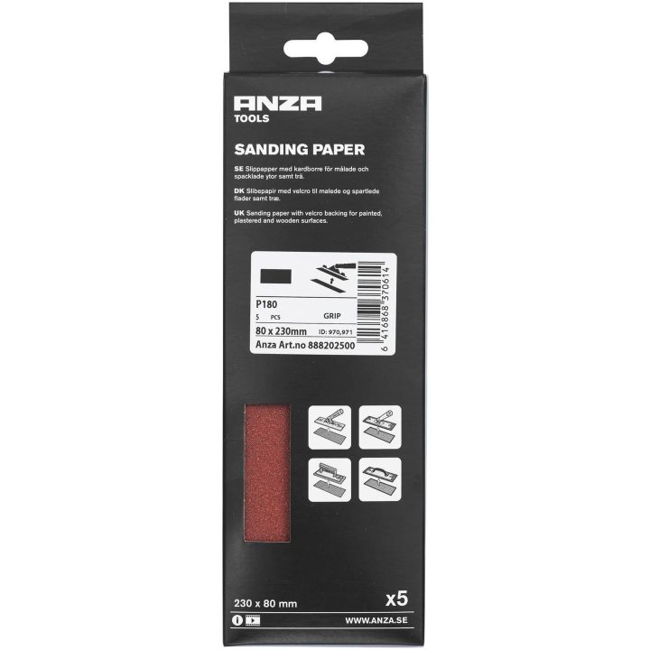 Slippapper Kardborre 5-pack ANZA – bild 2