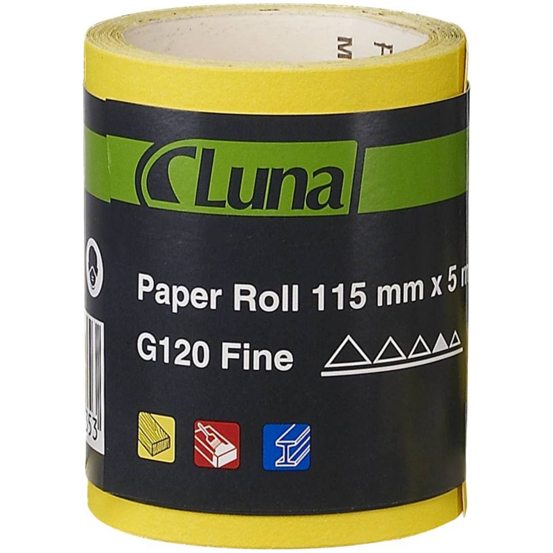 Slippappersrulle Luna SLIPPAPPERSRULLE 95X5M K120