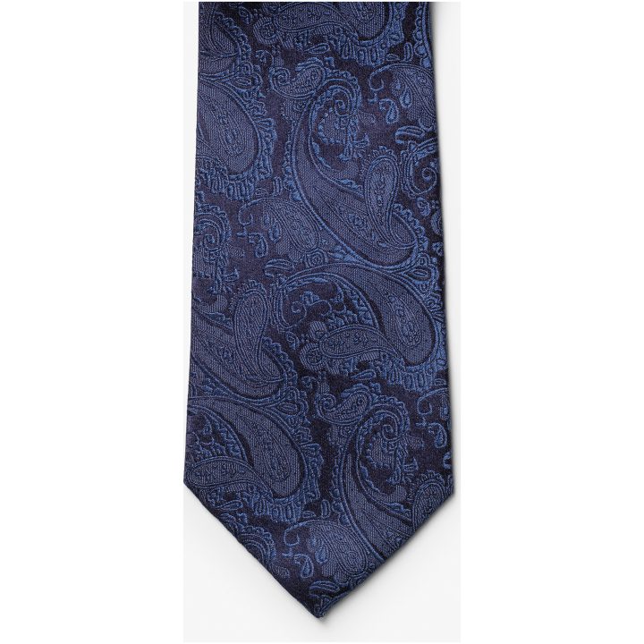 Slips Solid Paisley Marinblå J.Harvest & Frost No size – bild 3