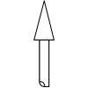 Slipstift B NORTON SLIPSTIFT B53 6X16 86A90PVS – miniatyr 1