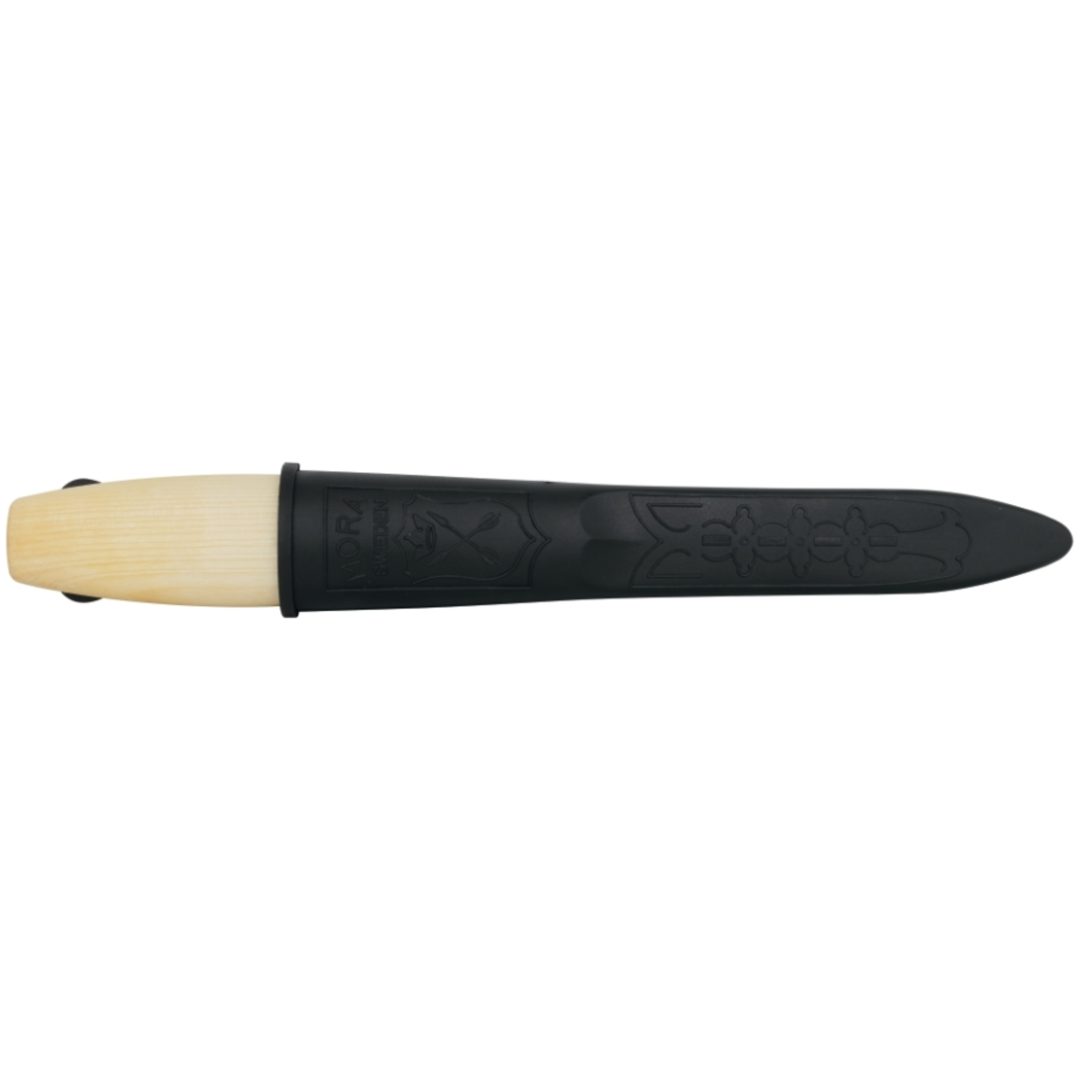 Slöjdkniv 106 Kolstål Natur MORA 82 mm – bild 2