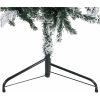 Smal halv plastgran med snö 210 cm vidaXL 210 x 55 cm – miniatyr 7