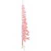 Smal halv plastgran med stativ rosa 120 cm vidaXL 120 x 40 cm – miniatyr 5