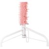 Smal halv plastgran med stativ rosa 180 cm vidaXL 180 x 49 cm – miniatyr 8
