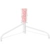 Smal halv plastgran med stativ rosa 210 cm vidaXL 210 x 56 cm – miniatyr 6