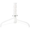 Smal halv plastgran med stativ vit 120 cm vidaXL 120 x 40 cm – miniatyr 6