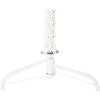Smal halv plastgran med stativ vit 180 cm vidaXL 180 x 49 cm – miniatyr 7