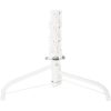 Smal halv plastgran med stativ vit 240 cm vidaXL 240 x 61 cm – miniatyr 6