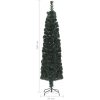 Smal plastgran med fot 120 cm fiberoptik vidaXL 120 x 35 cm – miniatyr 8