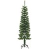 Smal plastgran med fot 120 cm PE vidaXL 150 x 46 cm – miniatyr 2