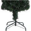 Smal plastgran med fot 180 cm fiberoptik vidaXL 180 x 48 cm – miniatyr 7