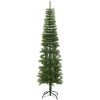 Smal plastgran med fot 210 cm PE vidaXL 210 x 56 cm – miniatyr 2