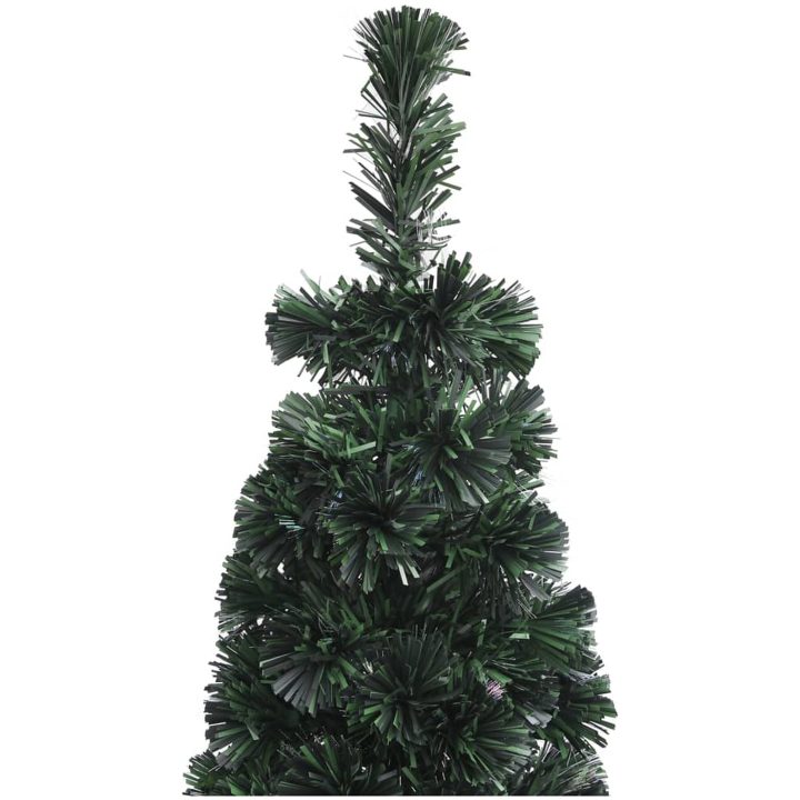 Smal plastgran med fot 240 cm fiberoptik vidaXL 240 x 61 cm – bild 6